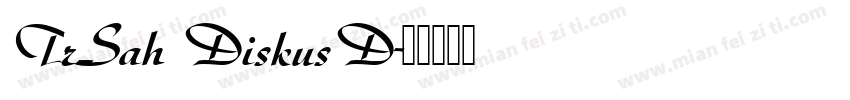 TrSah DiskusD字体转换
